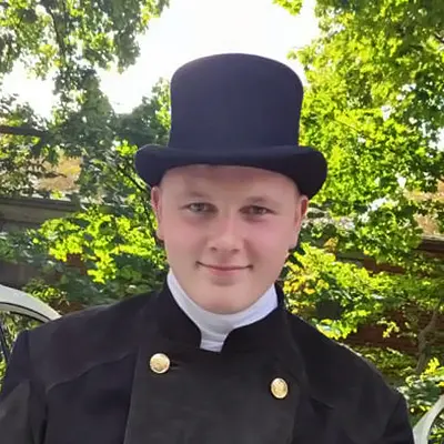 Schornsteinfegergesell Tjark Brandt